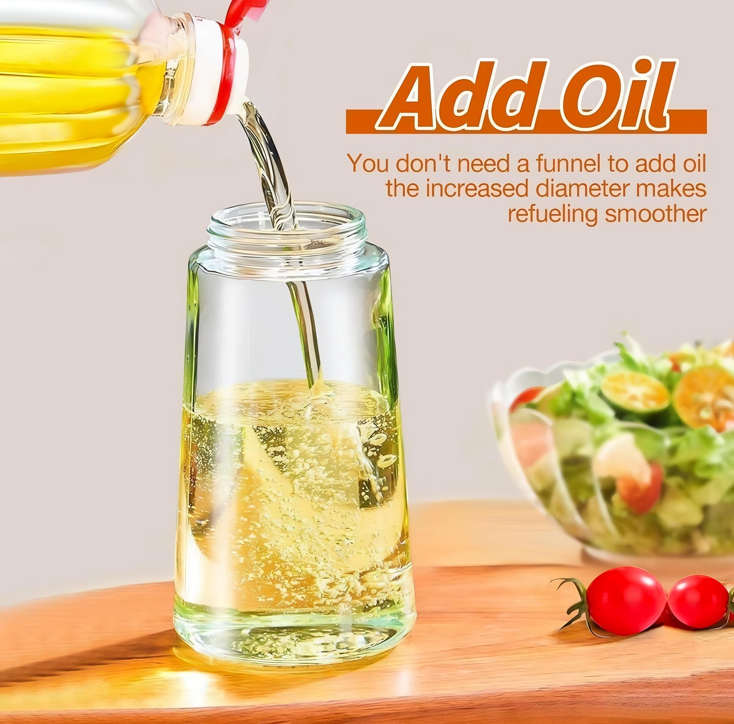 2 in 1 Sprayer Oil Bottle