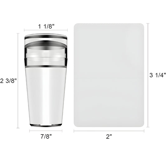 Nail Art Stamper, Jelly with Scraper