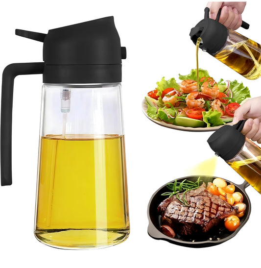 2 in 1 Sprayer Oil Bottle