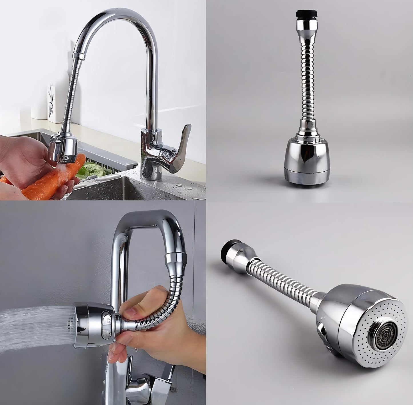 360° Rotatable Filter Head For Kitchen, (2 Modes)
