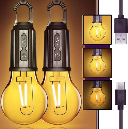 Clip Bulb Portable & Rechargeable Hanging Light