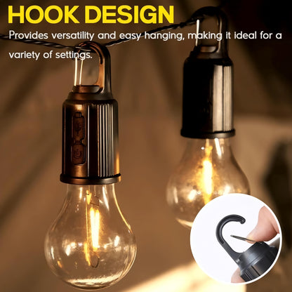 Clip Bulb Portable & Rechargeable Hanging Light