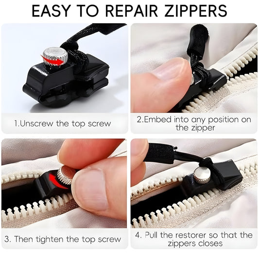 Premium Zipper Slider (Pack of 10)