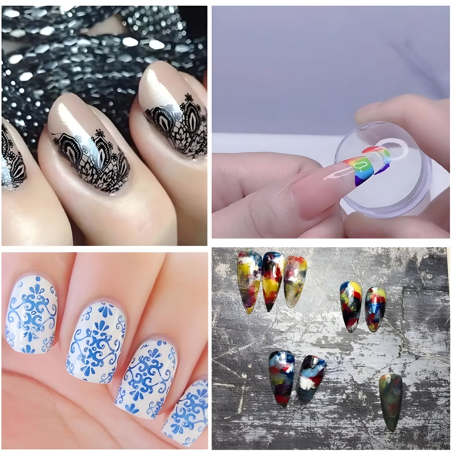 Nail Art Stamper, Jelly with Scraper